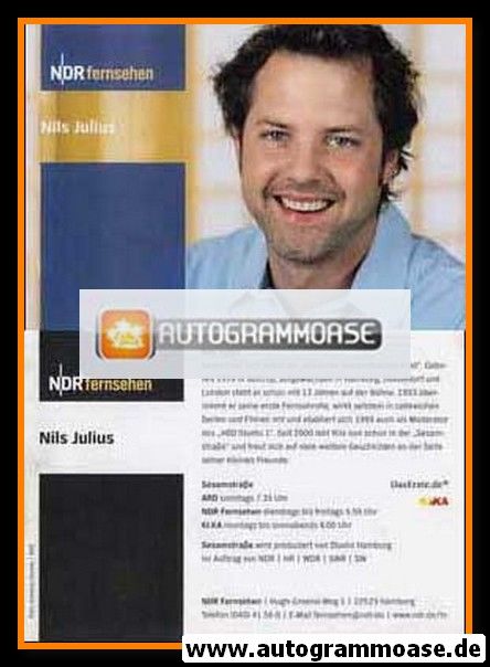 AK TV | NDR | Nils JULIUS | 2000er (Sesamstrasse)