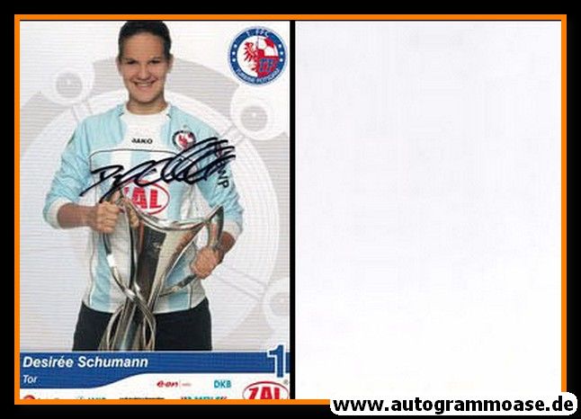 Autogramm Fussball (D) | 1. FFC Turbine Potsdam | 2010 | Desiree SCHUMANN