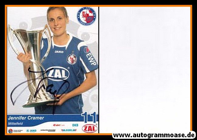 Autogramm Fussball (D) | 1. FFC Turbine Potsdam | 2010 | Jennifer CRAMER