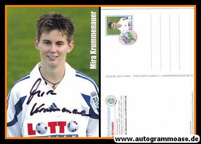 Autogramm Fussball (D) | 1. FFC Frankfurt | 2003 | Mira KRUMMENAUER