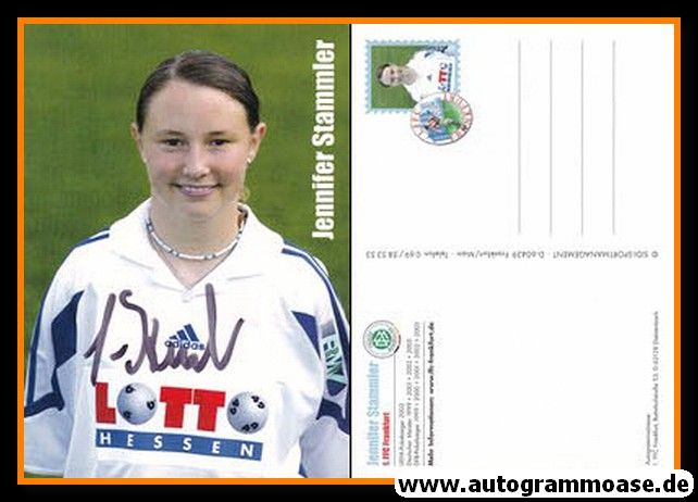 Autogramm Fussball (D) | 1. FFC Frankfurt | 2003 | Jennifer STAMMLER