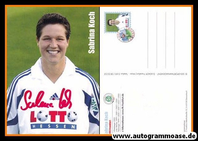 Autogramm Fussball (D) | 1. FFC Frankfurt | 2003 | Sabrina KOCH
