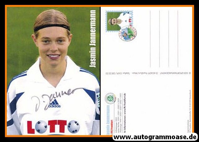 Autogramm Fussball (D) | 1. FFC Frankfurt | 2003 | Jasmin JANNERMANN