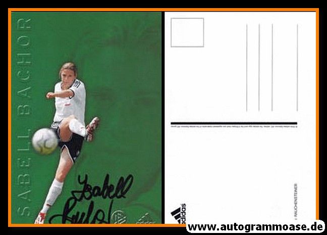 Autogramm Fussball (D) | DFB | 2003 Adidas | Isabell BACHOR