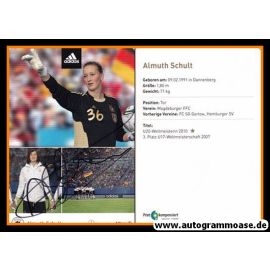 Autogramm Fussball (D) | DFB | 2011 Adidas | Almuth SCHULT