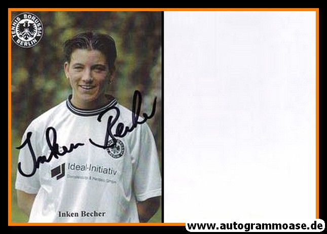 Autogramm Fussball (Damen) | TB Berlin | 2000er | Inken BECHER