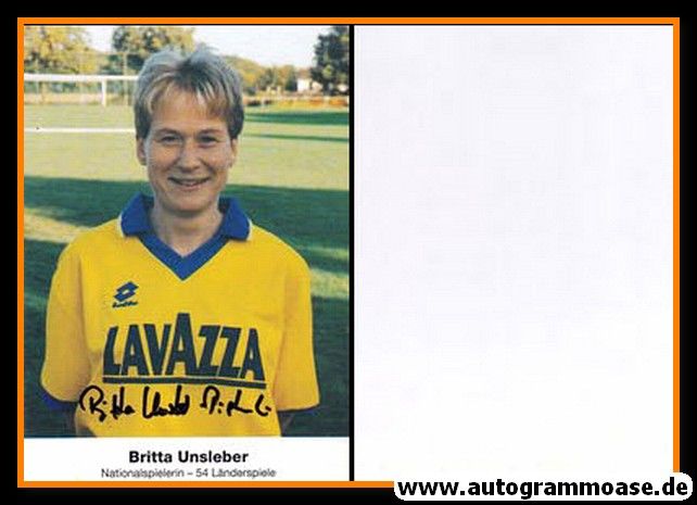 Autogramm Fussball (D) | FSV Frankfurt | 1994 | Britta UNSLEBER