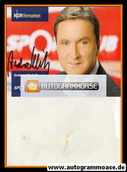 Autogramm TV | NDR | Andreas KÄCKELL | 2000er "Sportclub"
