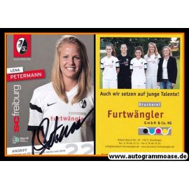 Autogramm Fussball (D) | SC Freiburg | 2014 | Lena PETERMANN