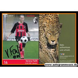 Autogramm Fussball (D) | SC Freiburg | 2008 | Verena FAISST