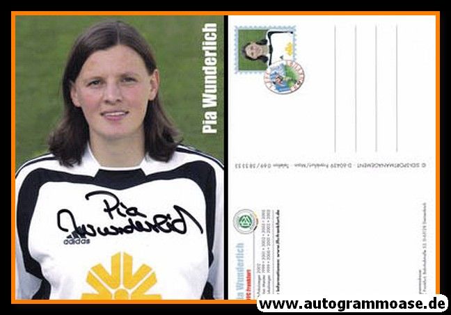 Autogramm Fussball (D) | 1. FFC Frankfurt | 2005 | Pia WUNDERLICH