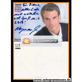Autogramm TV | RTL | Norman KALLE | 2000er "GZSZ"