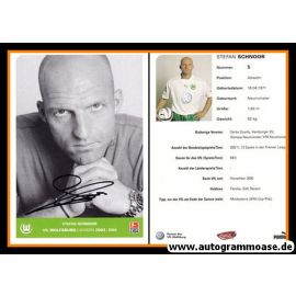 Autogramm Fussball | VfL Wolfsburg | 2003 | Stefan SCHNOOR