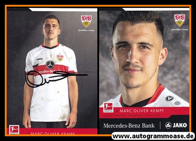Autogramm Fussball | VfB Stuttgart | 2021 | Marc Oliver KEMPF