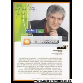 Autogramm Radio | MDR1 Sachsen | Andreas KAMPA | 2010er (Portrait Color)