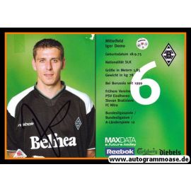 Autogramm Fussball | Borussia Mönchengladbach | 2001 | Igor DEMO
