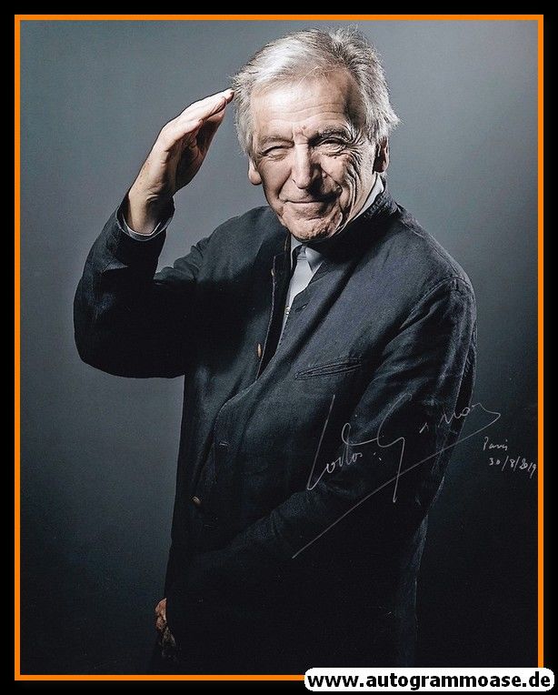 Autogramm Film (Griechenland) | COSTA-GAVRAS | 2010er Foto (Portrait Color XL)
