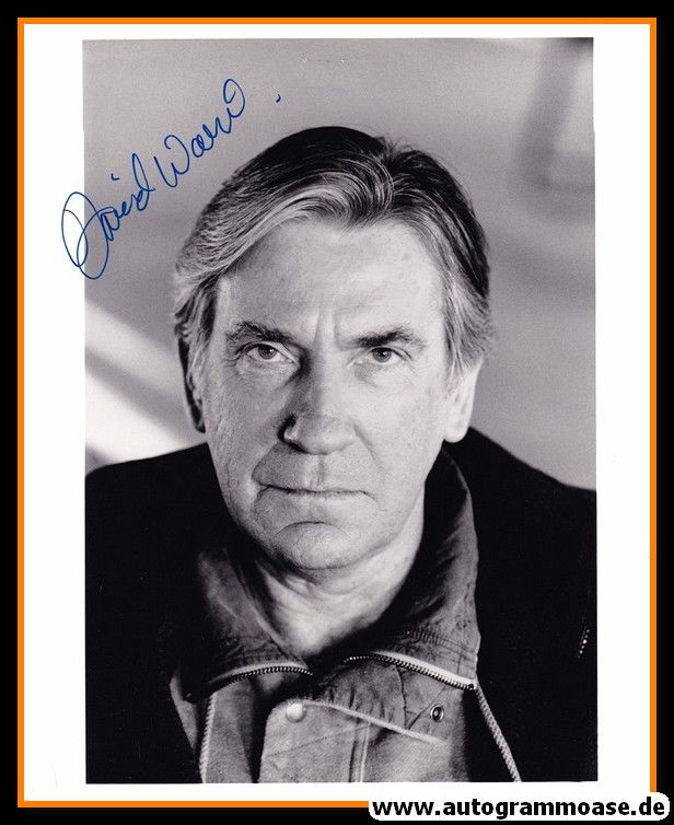 Autogramm Film (UK) | David WARNER | 2000er Foto (Portrait SW XL)