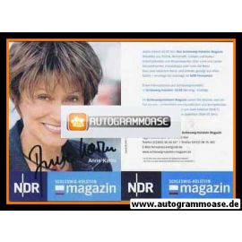 Autogramm TV | NDR | Anne KARIN | 2007 "Schleswig-Holstein Magazin" (Garrels)