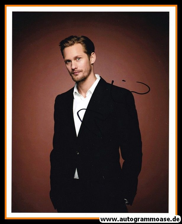 Autogramm Film (Schweden) | Alexander SKARSGARD | 2010er Foto (Portrait Color XL) True Blood