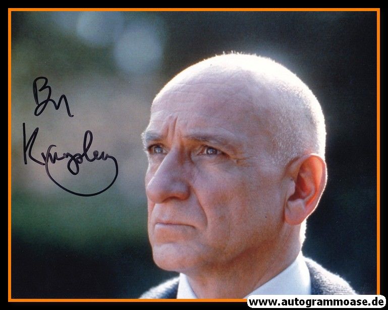 Autogramm Film (UK) | Ben KINGSLEY | 2008 Foto (Portrait Color XL) Elegy