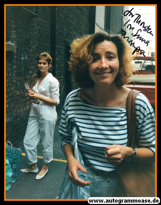 Autogramm Film (UK) | Emma THOMPSON | 2010er Foto (Privataufnahme Color XL)