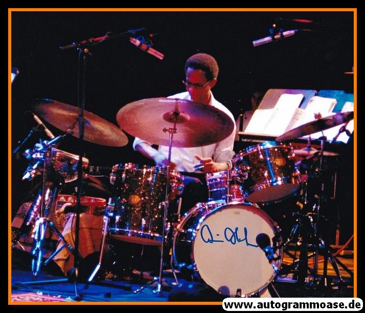 Autogramm Instrumental (Schlagzeug) | Brian BLADE |  2000er Foto (Konzert Color XL)