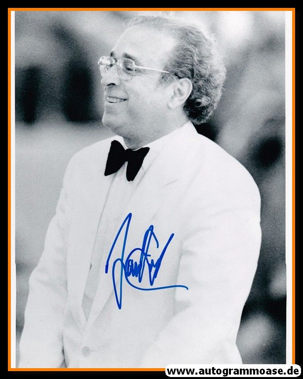 Autogramm Dirigent (USA) | Lawrence FOSTER | 1990er Foto (Portrait SW XL)