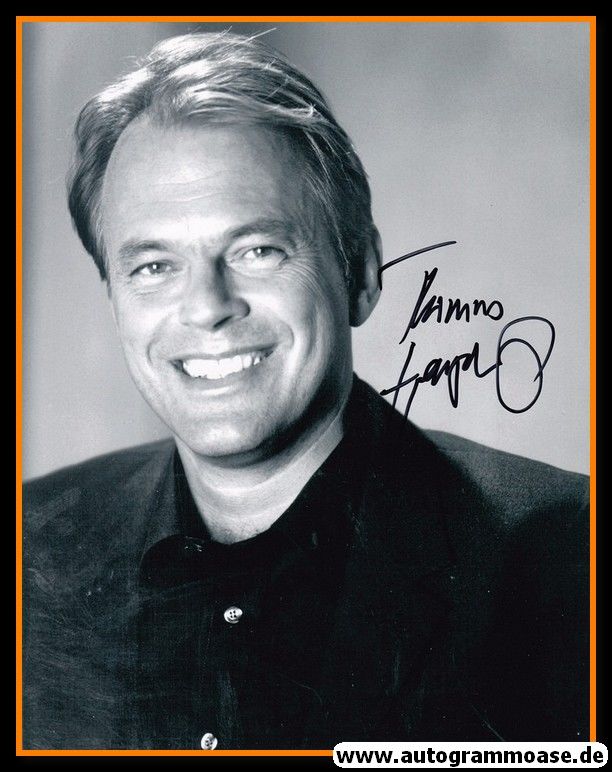 Autogramm Violine (DE) | Thomas HENGELBROCK | 2000er Foto (Portrait SW XL)