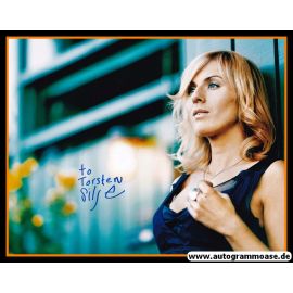 Autogramm Jazz (NOR) | Silje NERGAARD | 2000er Foto (Portrait Color XL)