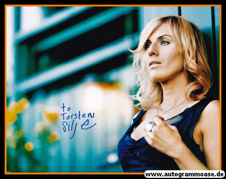 Autogramm Jazz (NOR) | Silje NERGAARD | 2000er Foto (Portrait Color XL)