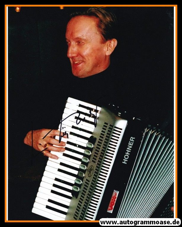 Autogramm Rock | Marius MÜLLER-WESTERNHAGEN | 2000er Foto (Portrait Color XL) Akkordeon