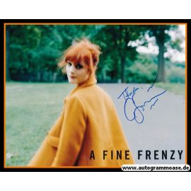 Autogramm Rock (USA) | A FINE FRENZY (Alison Sudol) | 2010er Foto (Portrait Color XL)