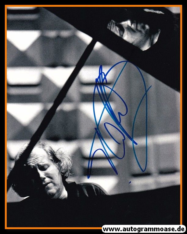 Autogramm Instrumental (Klavier) | Grigori SOKOLOW | 2000er Foto (Portrait SW XL)