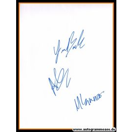 Autogramme Rock (USA) | THE VON BONDIES | 3 Unterschriften