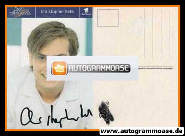 Autogramm TV | ARD | Christopher KEKS | 2000er "St. Angela" (Jander)