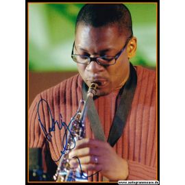 Autogramm Instrumental (Saxophon) | Ravi COLTRANE | 2000er Foto (Portrait Color XL)