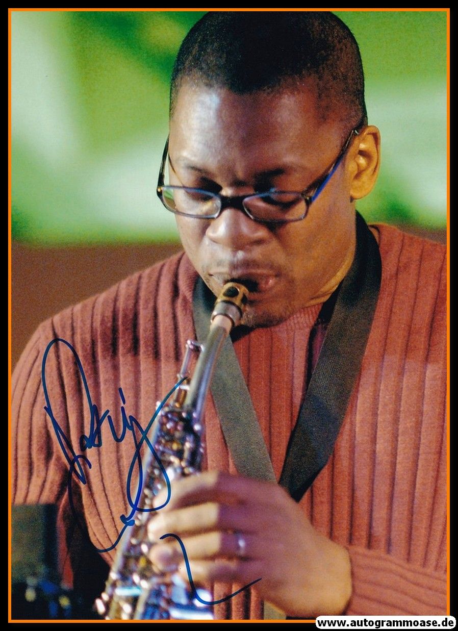 Autogramm Instrumental (Saxophon) | Ravi COLTRANE | 2000er Foto (Portrait Color XL)