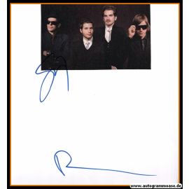 Autogramme Rock (USA) | INTERPOL | (Paul Banks + Sam Fogarino)