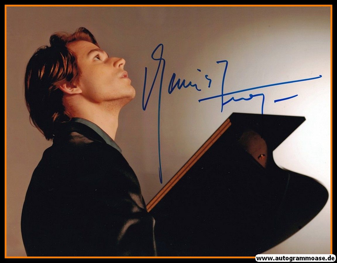 Autogramm Piano (FR) | David FRAY | 2000er Foto (Portrait Color XL)