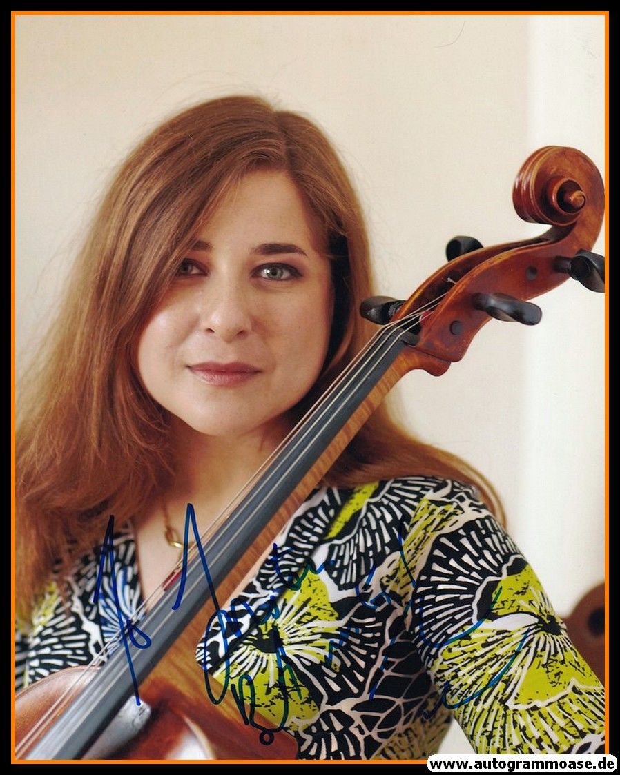 Autogramm Instrumental (Cello) | Alisa WEILERSTEIN | 2010er Foto (Portrait Color XL)