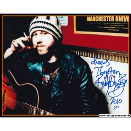 Autogramm Rock (UK) | BADLY DRAWN BOY | 2000er Foto (Portrait Color XL)