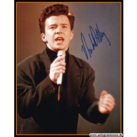 Autogramm Pop (UK) |  Rick ASTLEY | 1990er Foto (Portrait Color XL)