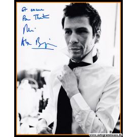 Autogramm Komponist (FR) | Alex BEAUPAIN | 2000er Foto (Portrait SW XL)