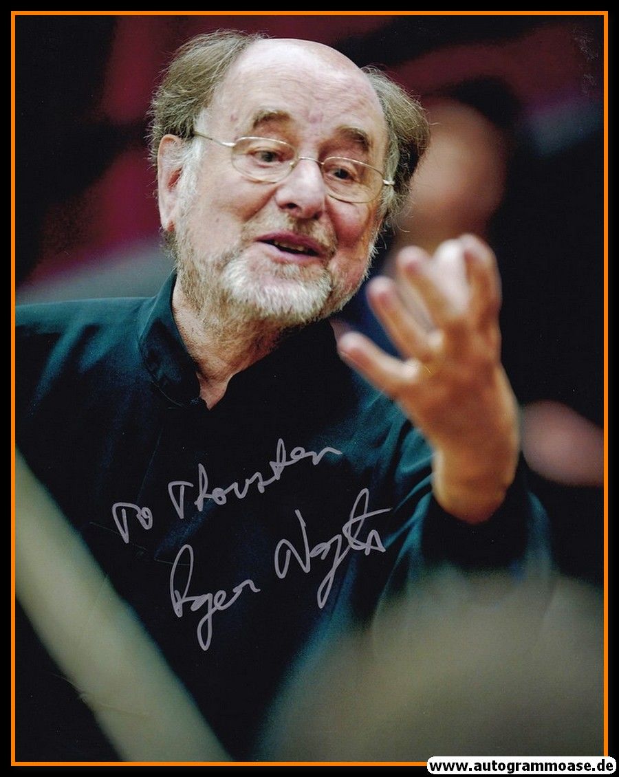 Autogramm Dirigent (UK) | Roger NORRINGTON | 2000er Foto (Portrait Color XL) 1