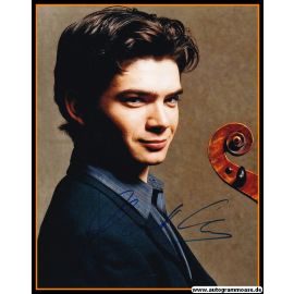 Autogramm Instrumental (Cello) | Gautier CAPUCON | 2010er Foto (Portrait Color XL)