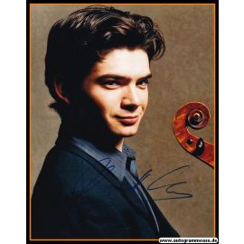 Autogramm Cello (FR) | Gautier CAPUCON | 2010er Foto (Portrait Color XL)
