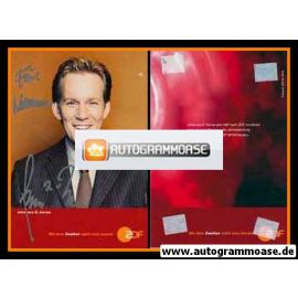 Autogramm TV | ZDF | Johannes B. KERNER | 2000er (Portrait Color) Wilde