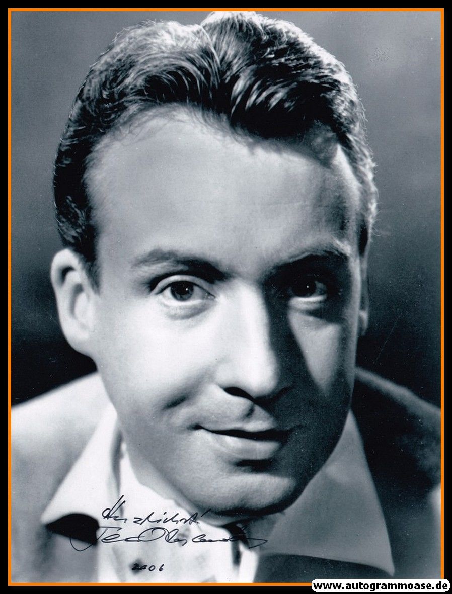 Autogramm Schlager | Peter ALEXANDER | 1960er Foto (Portrait SW XL)