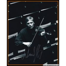 Autogramm Violine (DE) | Roland GREUTTER | 2000er Foto (Portrait SW XL)